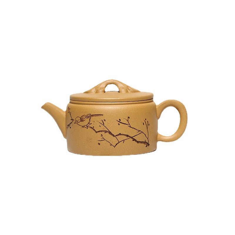 Handmade Yixing Purple Zisha Clay Teapot - Authentic Duan Clay Hanwa Teapot