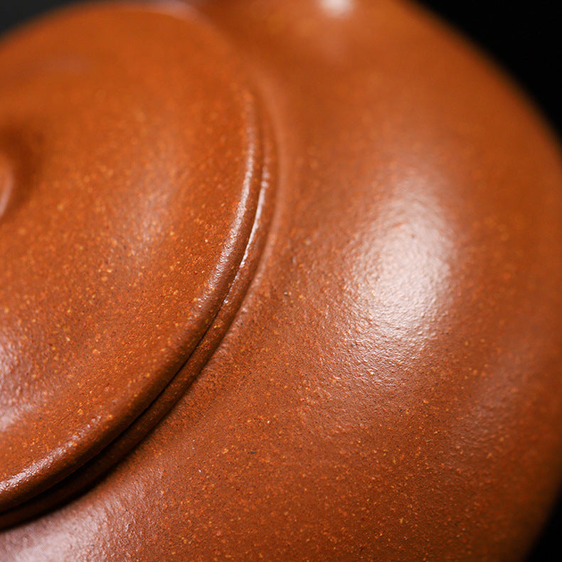 Handmade Yixing Jiangpo Zisha Clay Teapot, 200ml Capacity