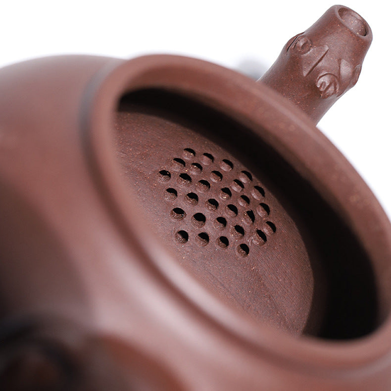 Handmade Yixing Zisha Purple Clay Baochun Teapot, 970 ml Large Capacity